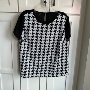 Talbots sequined top 16W